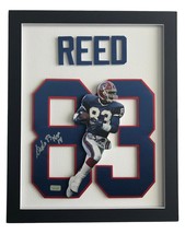 Andre Reed Signed Jersey 3D Photo Autograph COA 16x20 Inscribed Blue Bills - £159.27 GBP