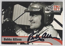 Bobby Allison Signed Autographed Pro Set Racing Card HOF - $24.16
