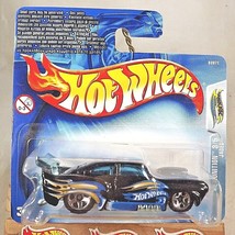 2004 Hot Wheels #150 Demonition 3/5 JADED Black Blue-Tint Base w/5 Sp Short Card - £6.95 GBP