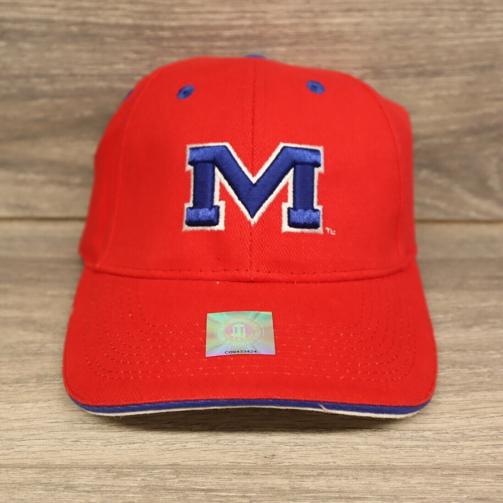 Primary image for University of Mississippi Ole MIss Rebels Joe T's New Adjustable Hat/Cap