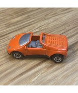 Vintage 1993 Hot Wheels Pontiac Warner Orange Convertible 1:64 Diecast C... - $9.89