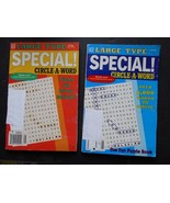 Lot of 2- Kappa Puzzles Circle A Word Books - £6.41 GBP