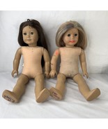 American Girl Dolls Lot of 2 for parts or repair/ As-Is Not Broken Blond... - $136.61