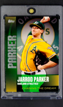 2013 Topps Chasing the Dream #CD-21 Jarrod Parker Oakland A&#39;s Athletics Card - £1.32 GBP
