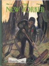 New Yorker Magazine Mar March 15 1993 AIDS Reginald Denny Sue Coe John Updike - £8.23 GBP