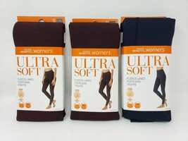 Blissful Benefits by Warner&#39;s Ultra Soft Fleece Lined Footless Tights - £11.67 GBP