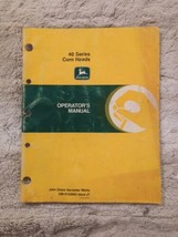 John Deere 40 Series Corn Heads OMH133893 Issue J7 Operators Manual Book... - £14.68 GBP