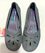 Sketchers Relaxed Fit Memory Foam Black Suede Size 7.5  Womens. New - €24,41 EUR