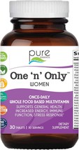 Pure Essence Labs One N Only Multivitamin For Women, Natural One A Day Herbal Su - £43.95 GBP