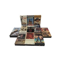 Lot of 11 All John Wayne VHS Collection Western Movies Warner WB LOT - $19.79