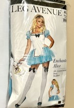 *Enchanted Alice in Wonderland Leg Avenue Dress Costume NEW Womens Large XL New - £30.36 GBP