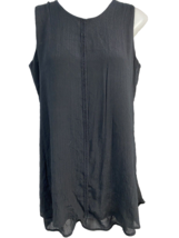 Fever Black Sleeveless Scoop Neck Top, Women's Size M - $7.59