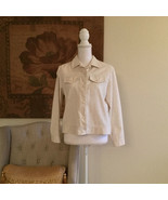 Vintage 90s Womens Lightweight Blazer Size PS Button Up Jacket Petite Ta... - $37.48