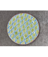 MacKenzie Childs WALLCOURT Maddox Charger Blue Green 12" Serving Plate - $148.49