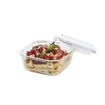 Lock &amp; Lock Square Container, Glass, Clear, 750 ml  - £10.55 GBP