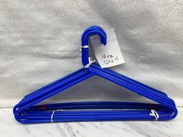 Clothes Hangers Plastic Blue. 11 Count - $91.73 MXN