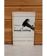 1947 Vintage Technique of House Nailing DIY Home Repair Carpentry Booklet - €18,82 EUR 1947 Vintage Technique of House Nailing DIY Home Repair Carpentry Booklet - €18,82 EUR