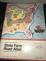 1982 Rand McNally State Farm Insurance Road Atlas United States Mexico Canada - £13.44 GBP