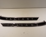 1963 Plymouth Valiant Roof Pillar Emblems OEM 2243294 2243295 - $179.99
