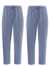 2 Men Breathable Mesh Knit Sleep Pants Pajama Pant Pockets Size 2XL 44-46 NEW - £12.58 GBP