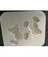 Teddy Bears Open Pour Duncan Ceramic Mold DM-15e - $2.50