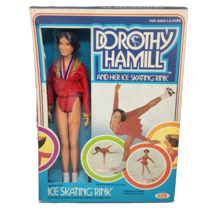 VINTAGE 1977 IDEAL DOROTHY HAMILL &amp; HER SKATING RINK DOLL NEW IN SEALED ... - £43.97 GBP