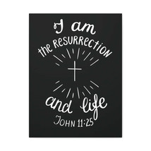   I Am The Resurrection And Life John 11:25 Christian Wall Art B - £60.75 GBP+