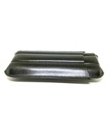 Kingstar Bonded Leather 3 Finger 7 1/2&quot; Black Cigar Holder Case - $14.84