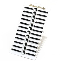 12Pcs/Lot Black White Yin Yang Charm Bracelet Set Tai Chi Pendant Braided Rope A - £17.06 GBP