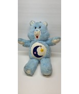 Vintage 1980&#39;s Handmade Bedtime Bear 17&quot; Plush Blue Moon Yellow Star stu... - $57.73 CAD