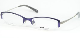 OKIO BADA Los Angeles OK1454 02PUR PURPLE EYEGLASSES GLASSES TITANIUM 50... - $1,453.06 MXN