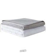 MP2 Glacier Weighted Blanket Nano-Ceramic Reversible Cooling &amp; Warm 20 P... - $37.99