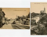 5 Pontchateau France World War One Railroad &amp; Station Postcards - £23.60 GBP