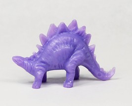 Joy Toy Stegosaurus Purple Dinosaur Figure Vintage 1980s Ajax Tootsie Toy 04217 - £7.62 GBP