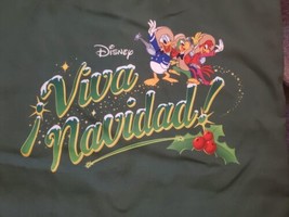 2023 Disneyland Magic Key Exclusive Viva Navidad Green Fabric Tote Bag Hot New - $32.67