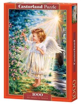 1000 Piece Jigsaw Puzzle, An Angel&#39;s Touch, Sweet Cherub, Dona Gelsinger... - $582.94 MXN