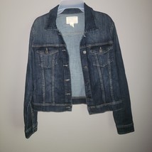 NWOT Calson Blue Jean Jacket Dark Blue Size Small Nordstrom - £27.37 GBP