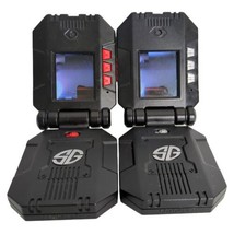 Spin Master Spy Gear Video Walkie Talkies Model 15215 Lot of 2 Tested &amp; Working. - £25.82 GBP