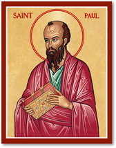 Orthodox icon of Saint Paul the Apostle  - £157.12 GBP+