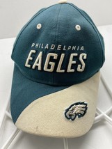 Philadelpia Eagles Adjustable Cap Hat Green Embroidered Patch One Size Wool - £14.01 GBP
