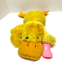 Rare Vintage Ride The Ducks Plush Yellow with Duck Call Stuffed Animal 18 inch - £21.15 GBP