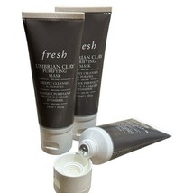 3x Fresh Umbrian Clay Pore Purifying Mask 1oz Travel = 3 oz In Total Sealed - $28.13