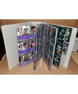 Contenders Football Trading Cards Playoff 1994 Binder Lot Team NFL 120 e... - £39.95 GBP