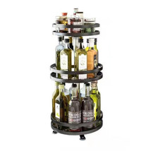 Rotatable 360 Degree Kitchen Shelf, Spice Storage Shelf, Round Storage B... - $255.14