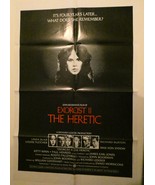 USA Movie 1977 Poster EXORCIST II THE HERETIC 1SH 40&#39;&#39;X27&#39;&#39; Original FOL... - £864.99 GBP