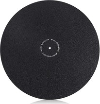 Facmogu Turntable Slipmat Wool Mat Anti Vibration Record Platter Mat, 12... - £23.08 GBP