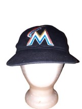Miami Florida Marlins Team MLB Strapback Black Hat OC Sports Youth Cap Baseball - £7.12 GBP