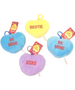 Lot of 12 Sweethearts Candies Plush Valentine Heart Backpack Plush Key C... - $47.40 CAD