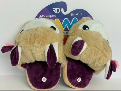 Primary image for Royal Deluxe Accessories Girl's Slippers Llama Designed Small 13-1