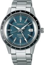 Seiko SSK009 Style 60&#39;s GMT Presage Automatic Watch, Made in Japan, Men&#39;s Wristw - £487.08 GBP